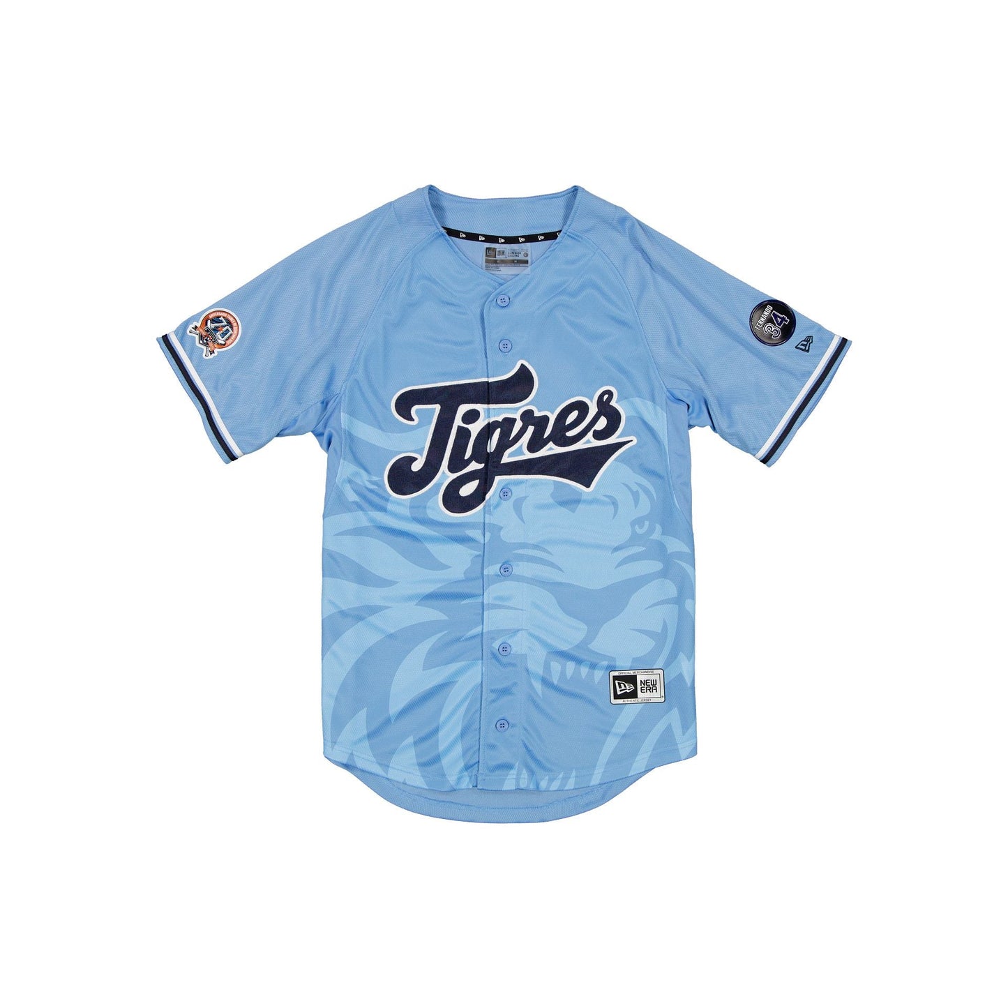 Tigres de Quintana Roo LMB 100th Anniversary Blue Alt Jersey
