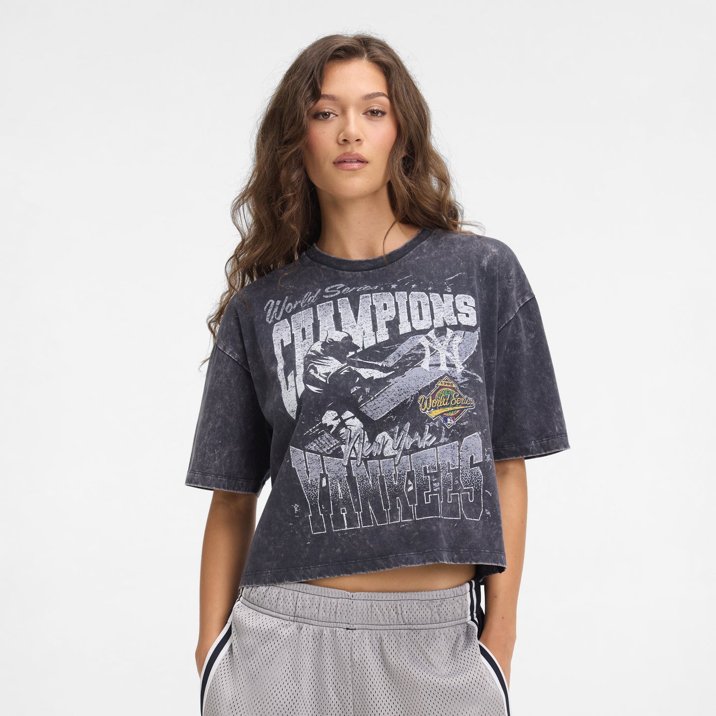 Toronto Blue Jays Sport Classics Women's Cropped T-Shirt