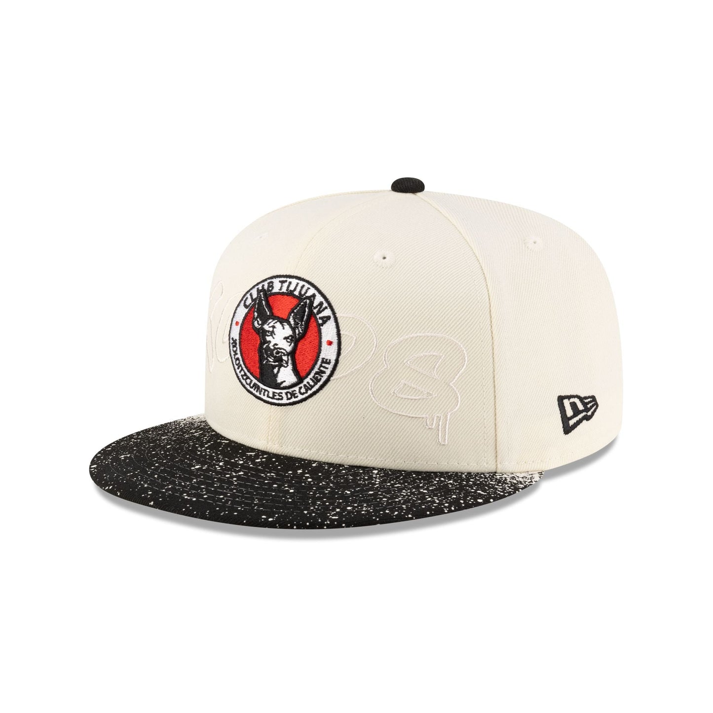 Xolos Splattered Visor 59FIFTY Fitted Hat