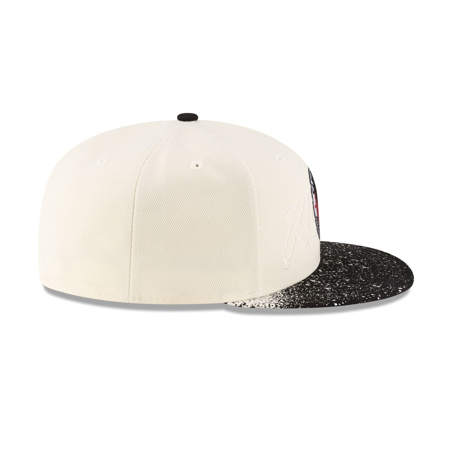 Xolos Splattered Visor 59FIFTY Fitted Hat