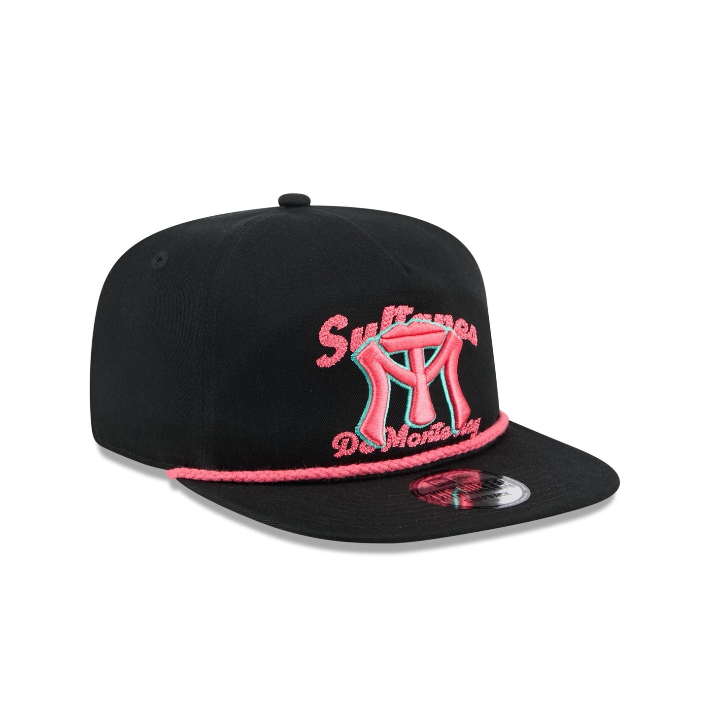 Sultanes de Monterrey Two-Tone Black Golfer Hat