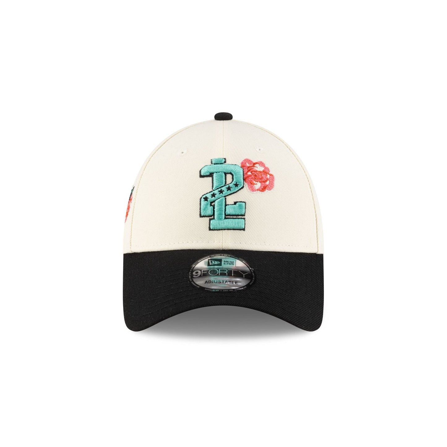 Tecolotes de los Dos Laredos Two-Tone Rose 9FORTY Snapback Hat