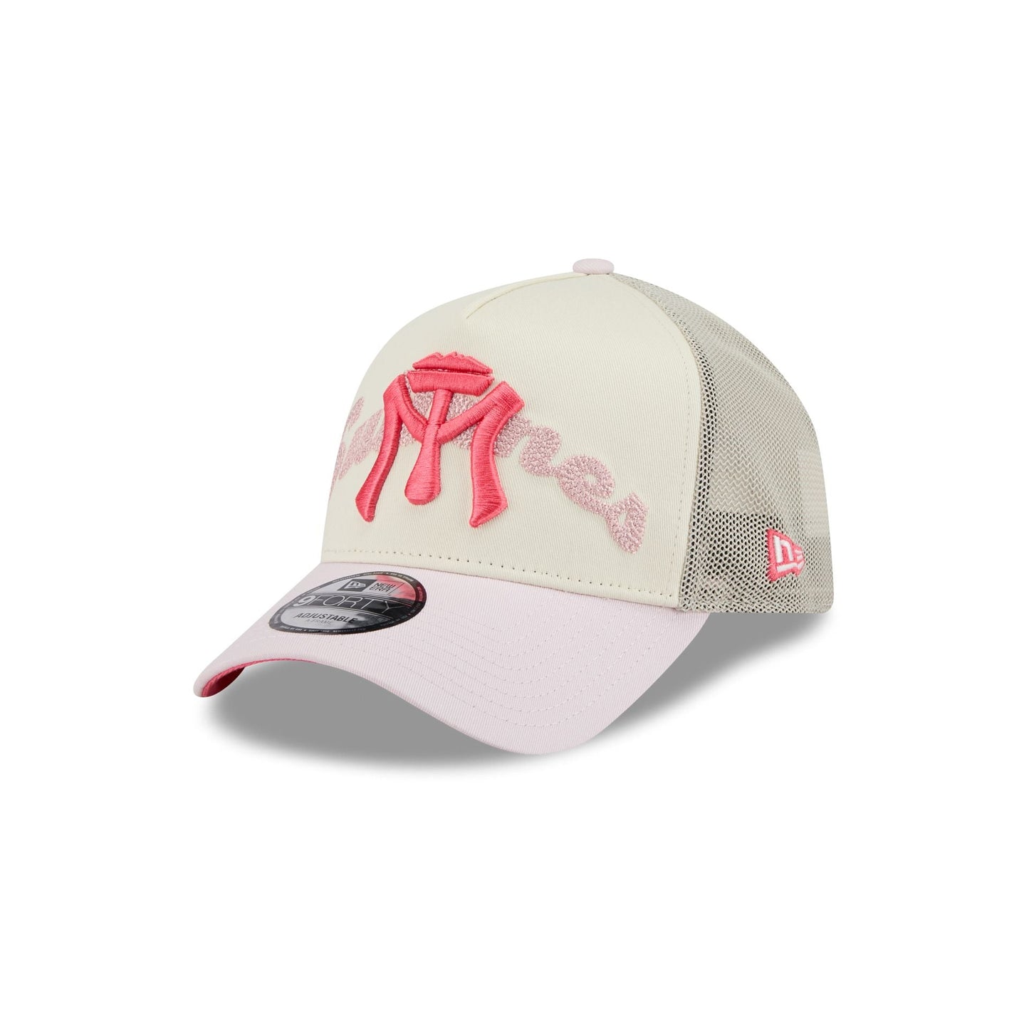 Sultanes de Monterrey Stacked Wordmark 9FORTY A-Frame Snapback Hat
