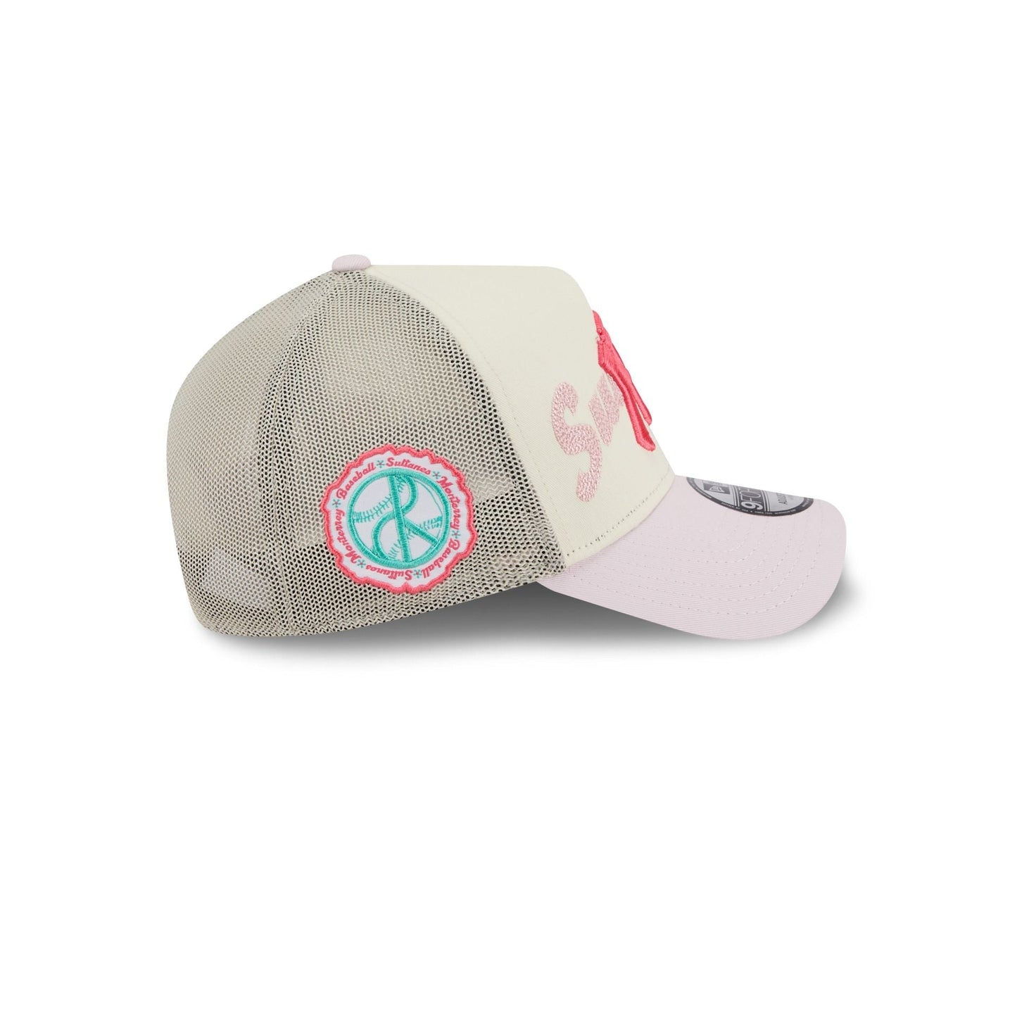 Sultanes de Monterrey Stacked Wordmark 9FORTY A-Frame Snapback Hat