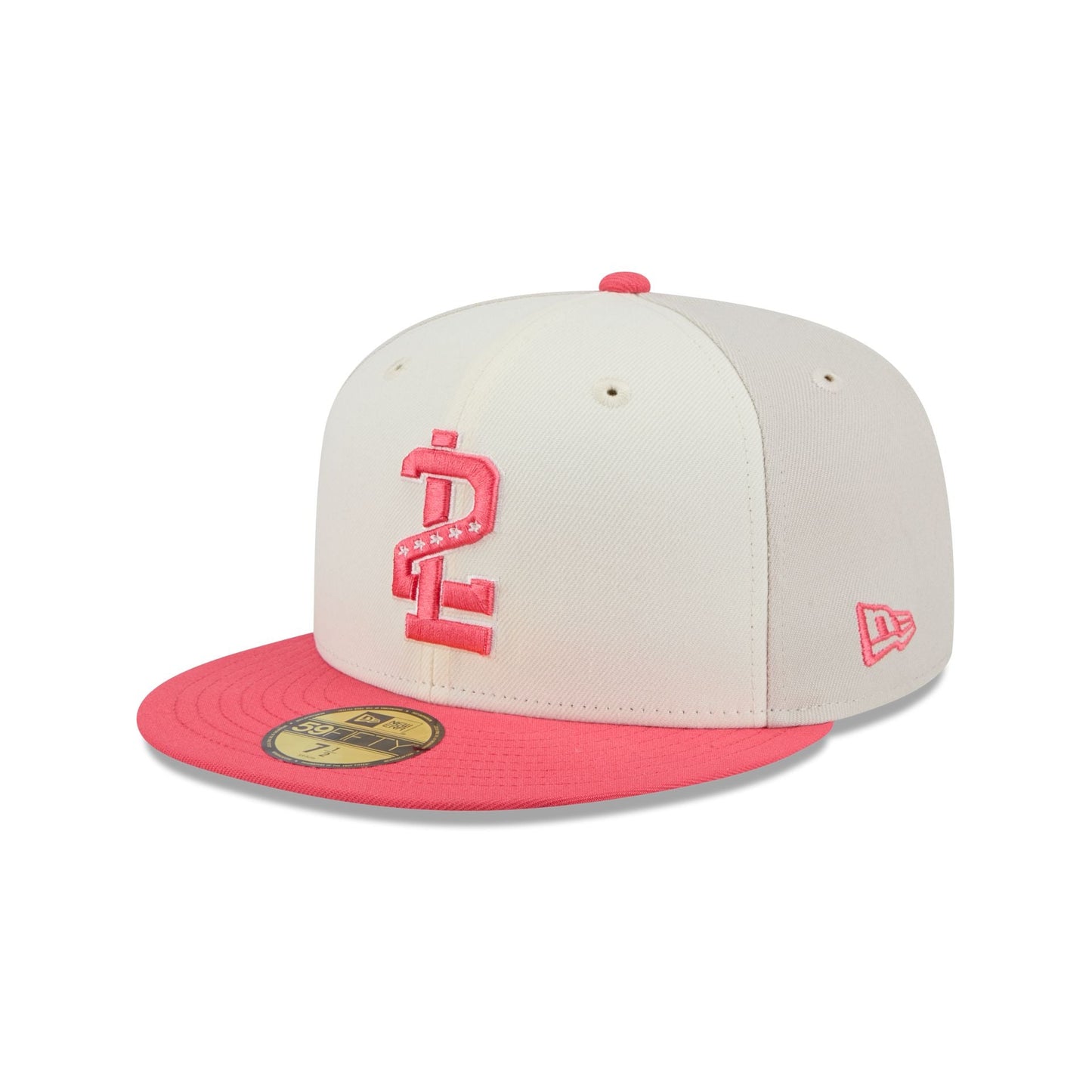 Tecolotes de los Dos Laredos Two-Tone Coral 59FIFTY Fitted Hat