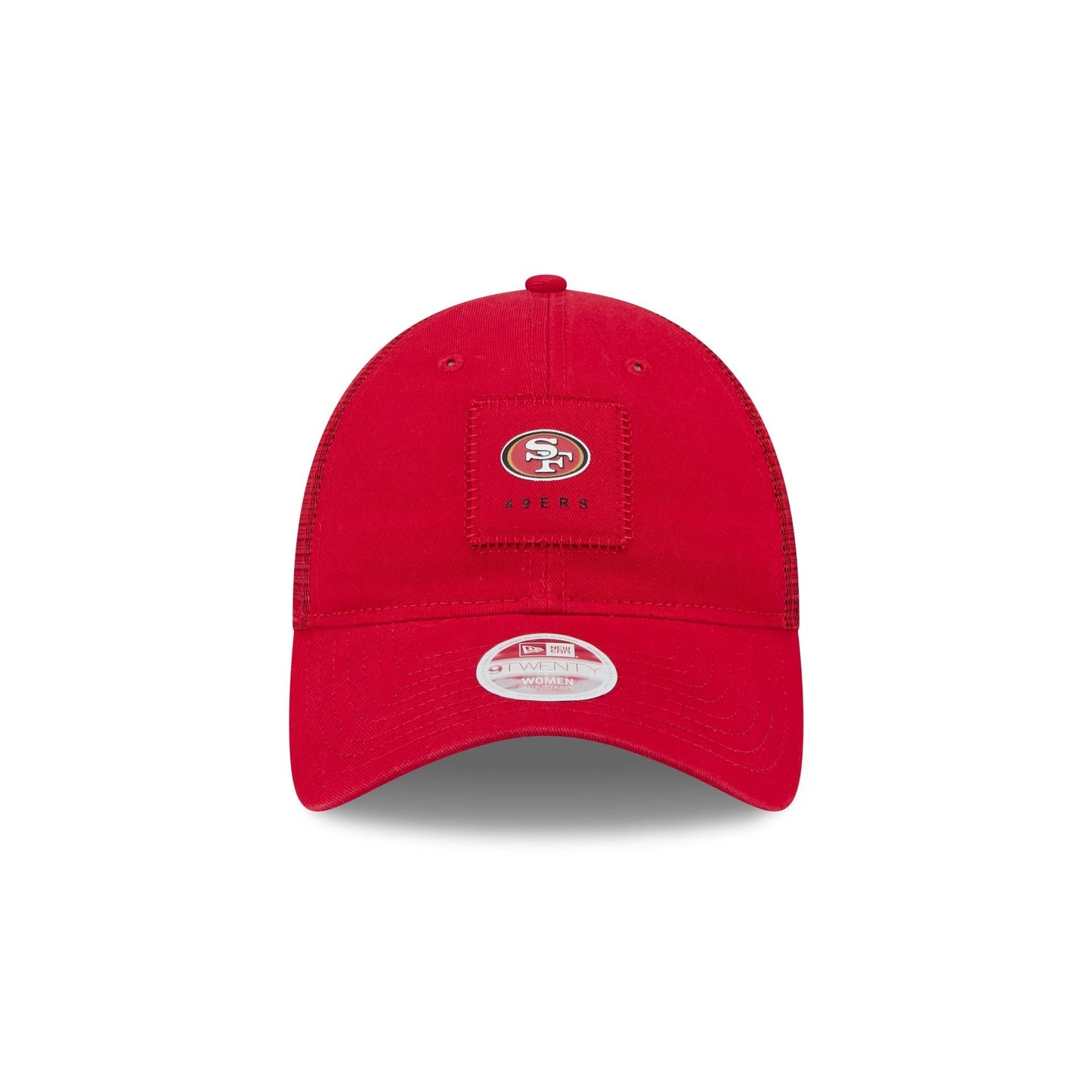 San Francisco 49ers Women's Square Stitch 9TWENTY Trucker Hat