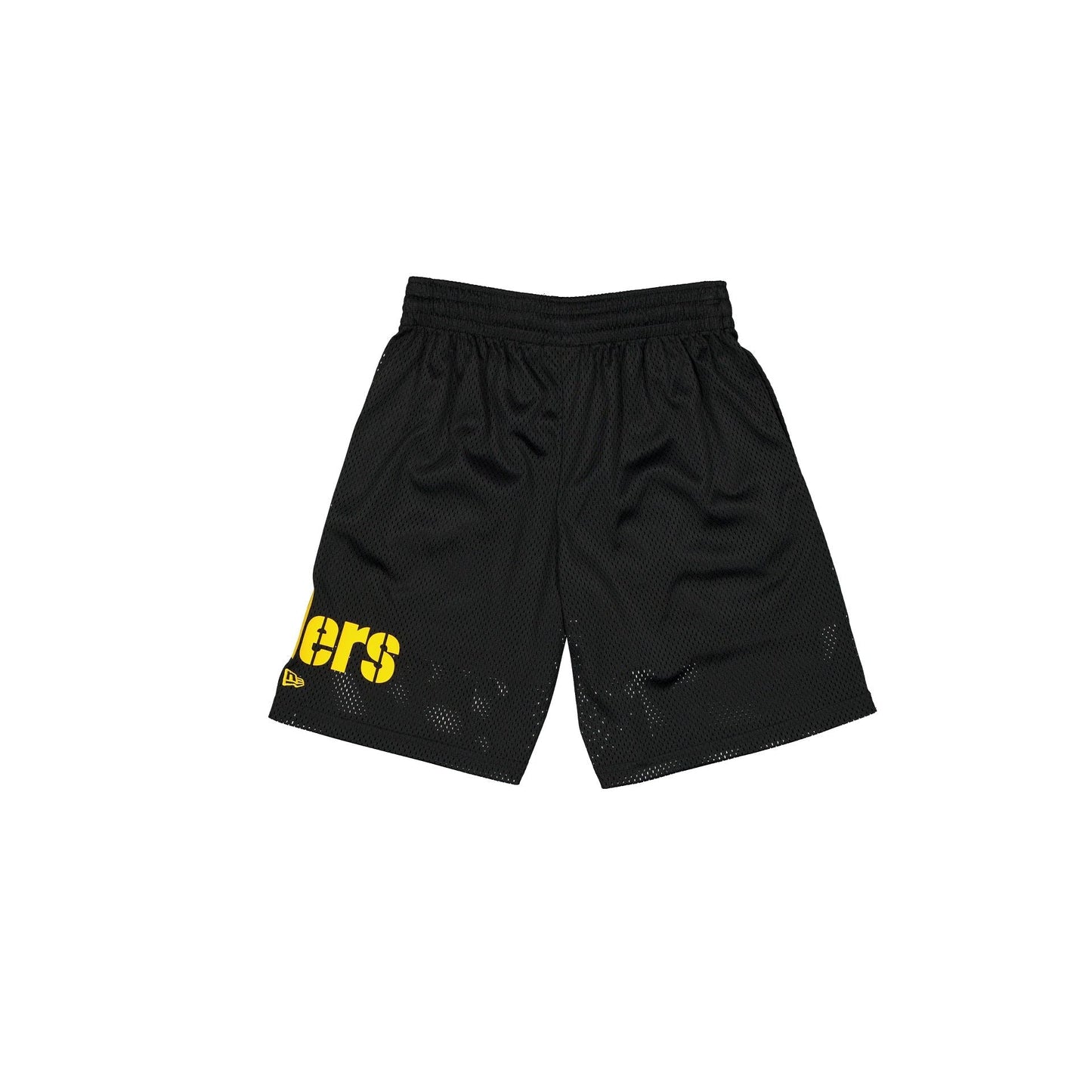 Pittsburgh Steelers Mesh Black Shorts
