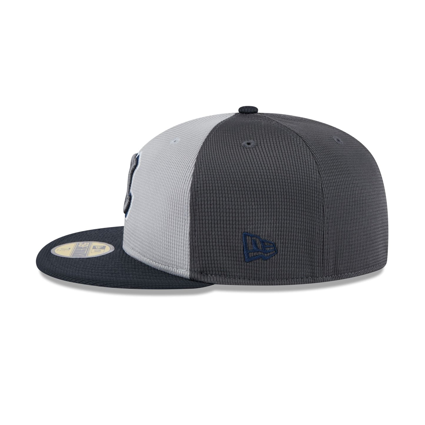 Atlanta Braves 2025 Batting Practice Gray 59FIFTY Fitted Hat