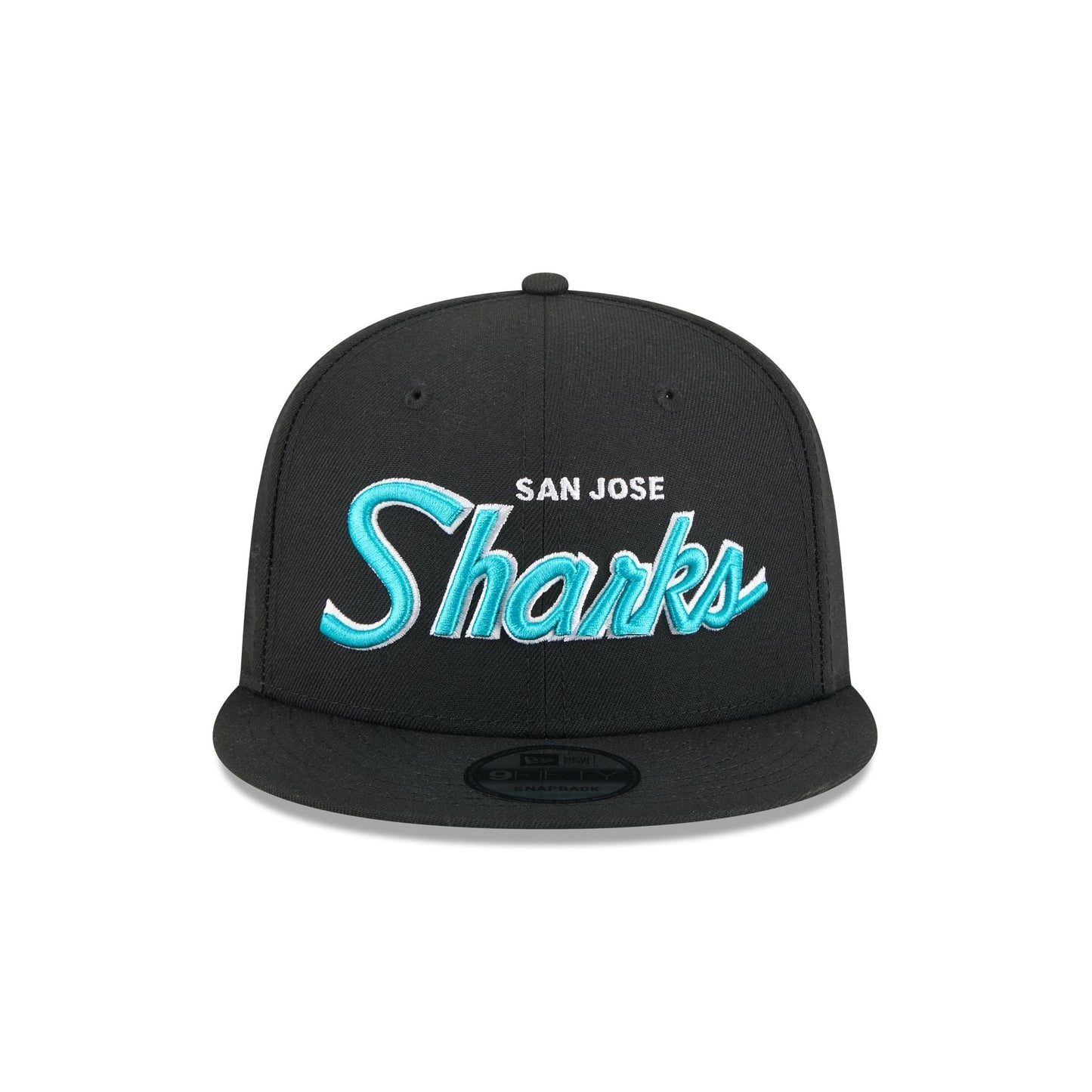 San Jose Sharks Script 9FIFTY Snapback Hat