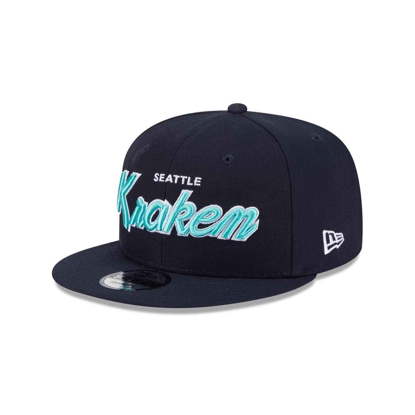 Seattle Kraken Script 9FIFTY Snapback Hat