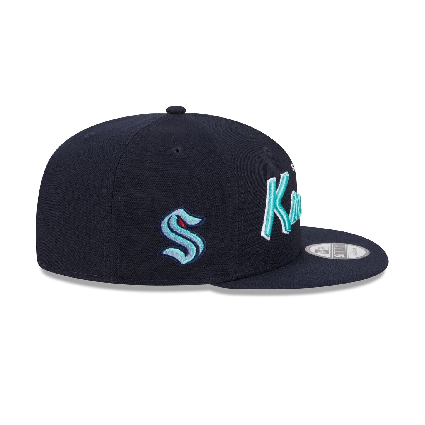 Seattle Kraken Script 9FIFTY Snapback Hat