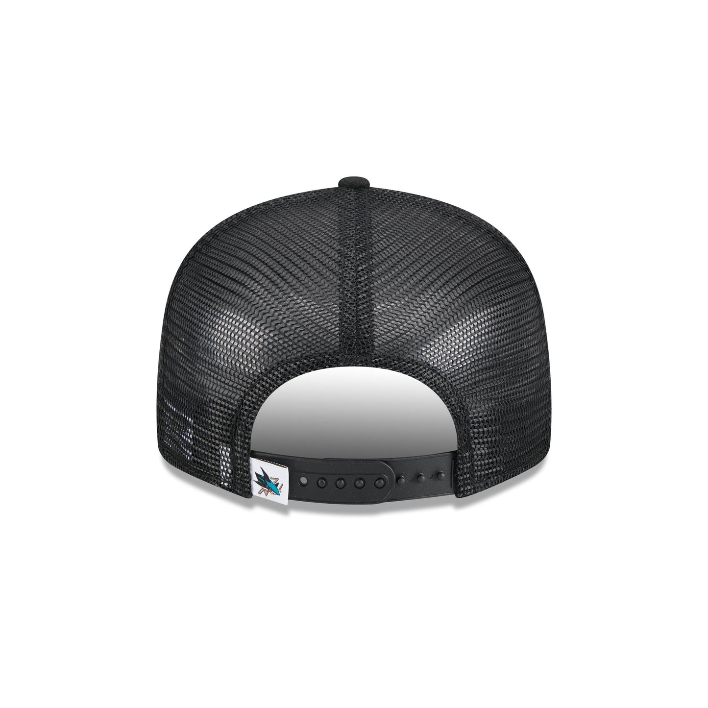 San Jose Sharks Team Tag 9FIFTY Trucker Hat