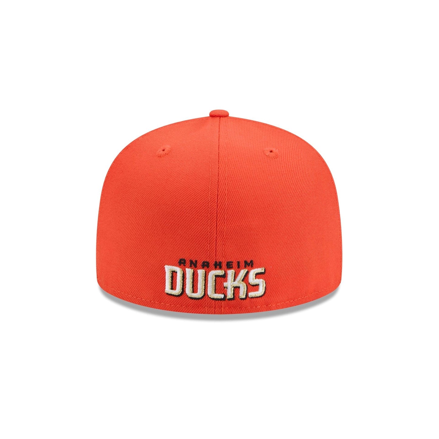 Anaheim Ducks Rear Wordmark 59FIFTY Fitted Hat