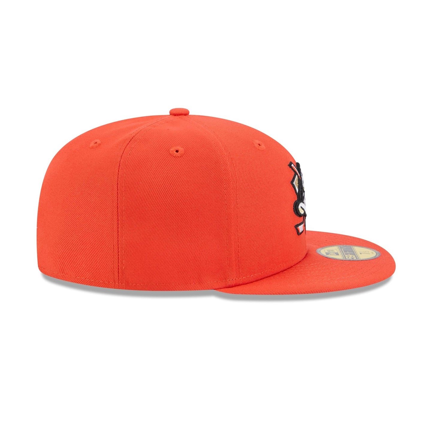 Anaheim Ducks Rear Wordmark 59FIFTY Fitted Hat