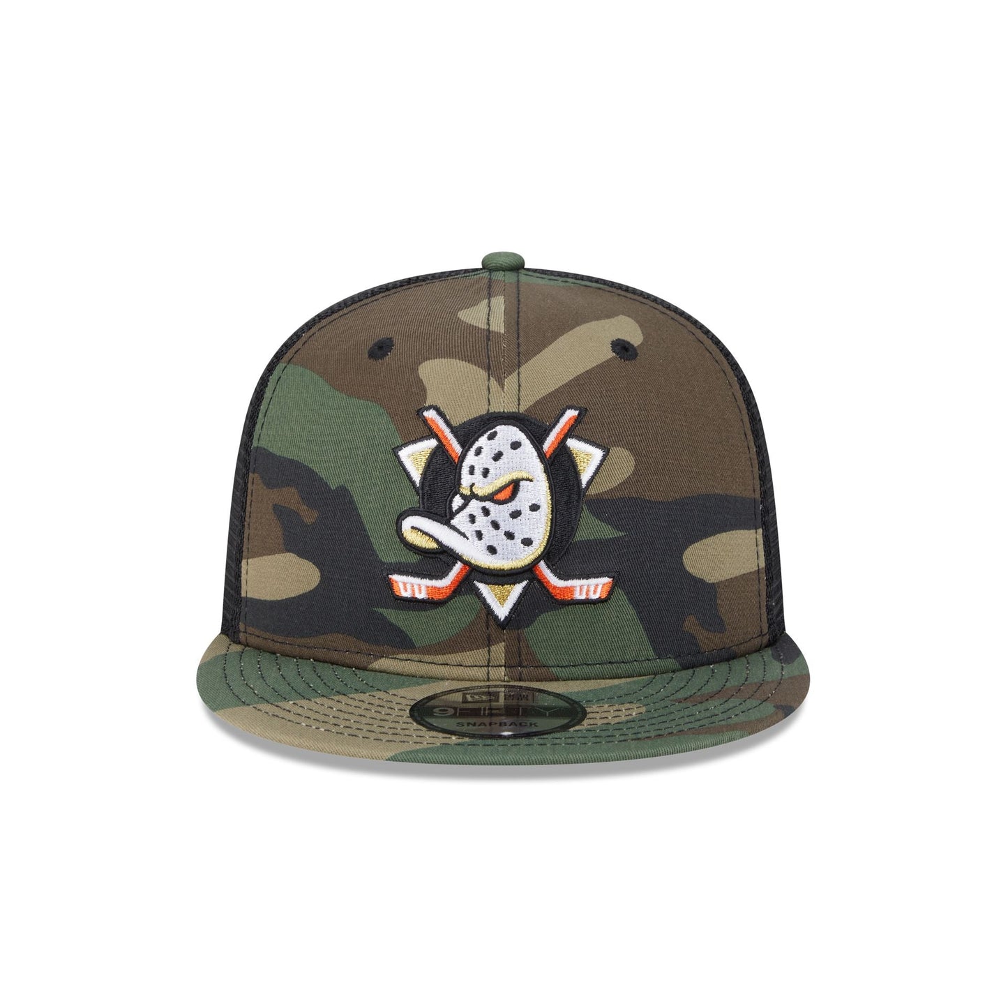Anaheim Ducks Camo 9FIFTY Trucker Hat