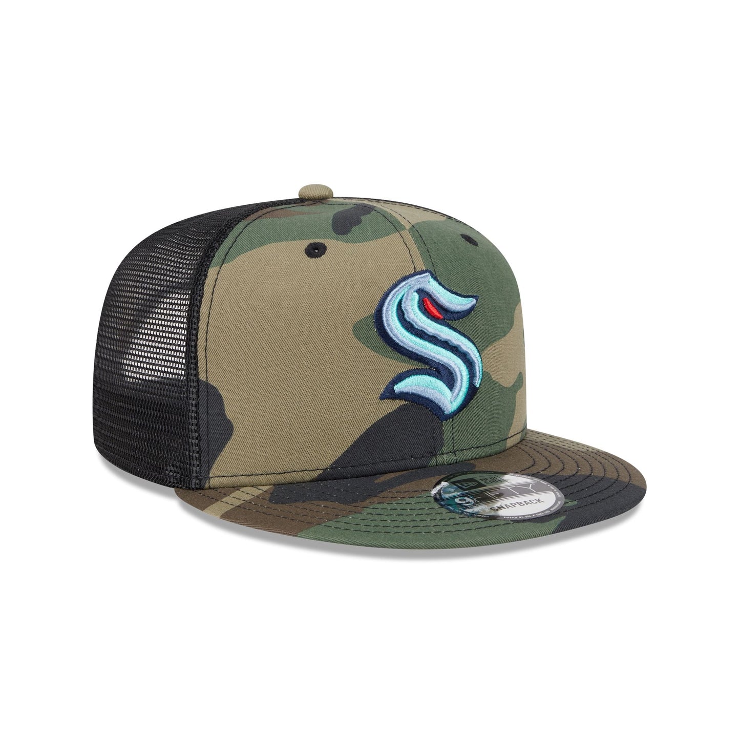 Seattle Kraken Camo 9FIFTY Trucker Hat