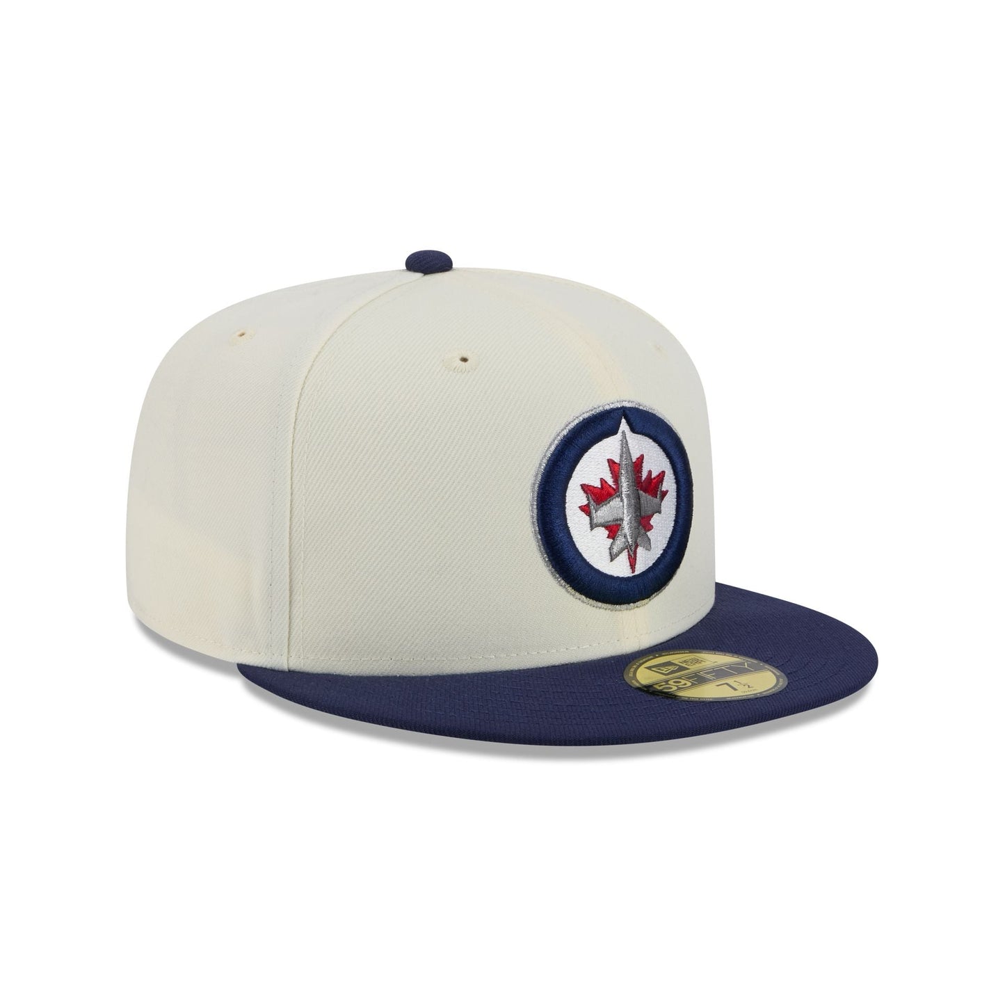 Winnipeg Jets Chrome White 59FIFTY Fitted Hat