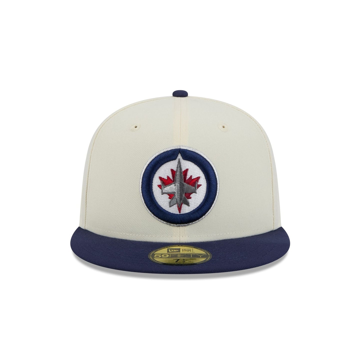 Winnipeg Jets Chrome White 59FIFTY Fitted Hat