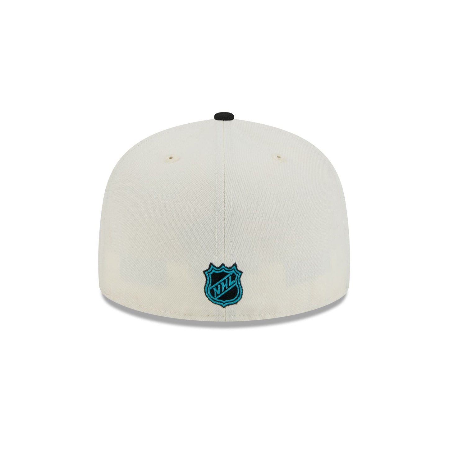 San Jose Sharks Chrome White 59FIFTY Fitted Hat