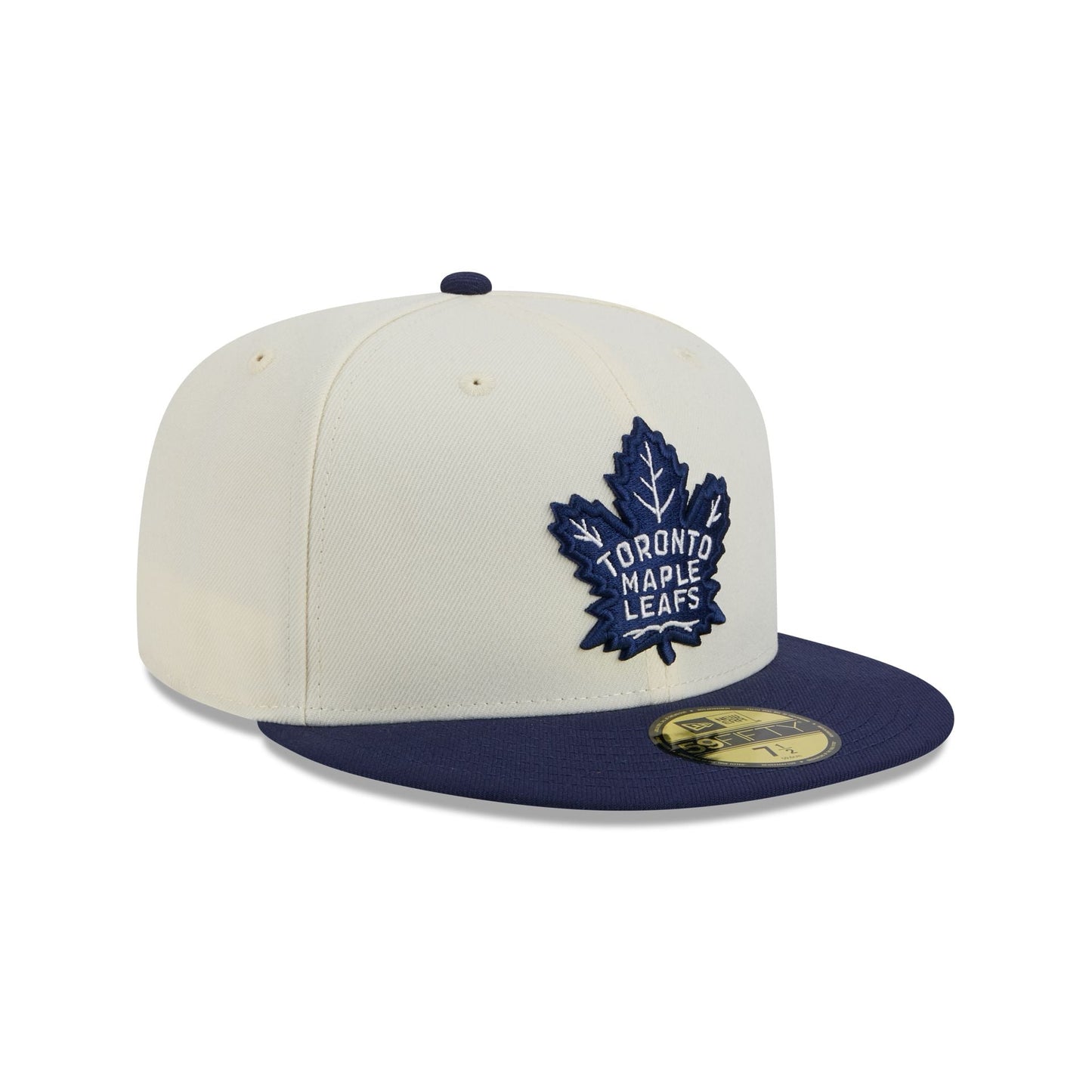 Toronto Maple Leafs Chrome White 59FIFTY Fitted Hat