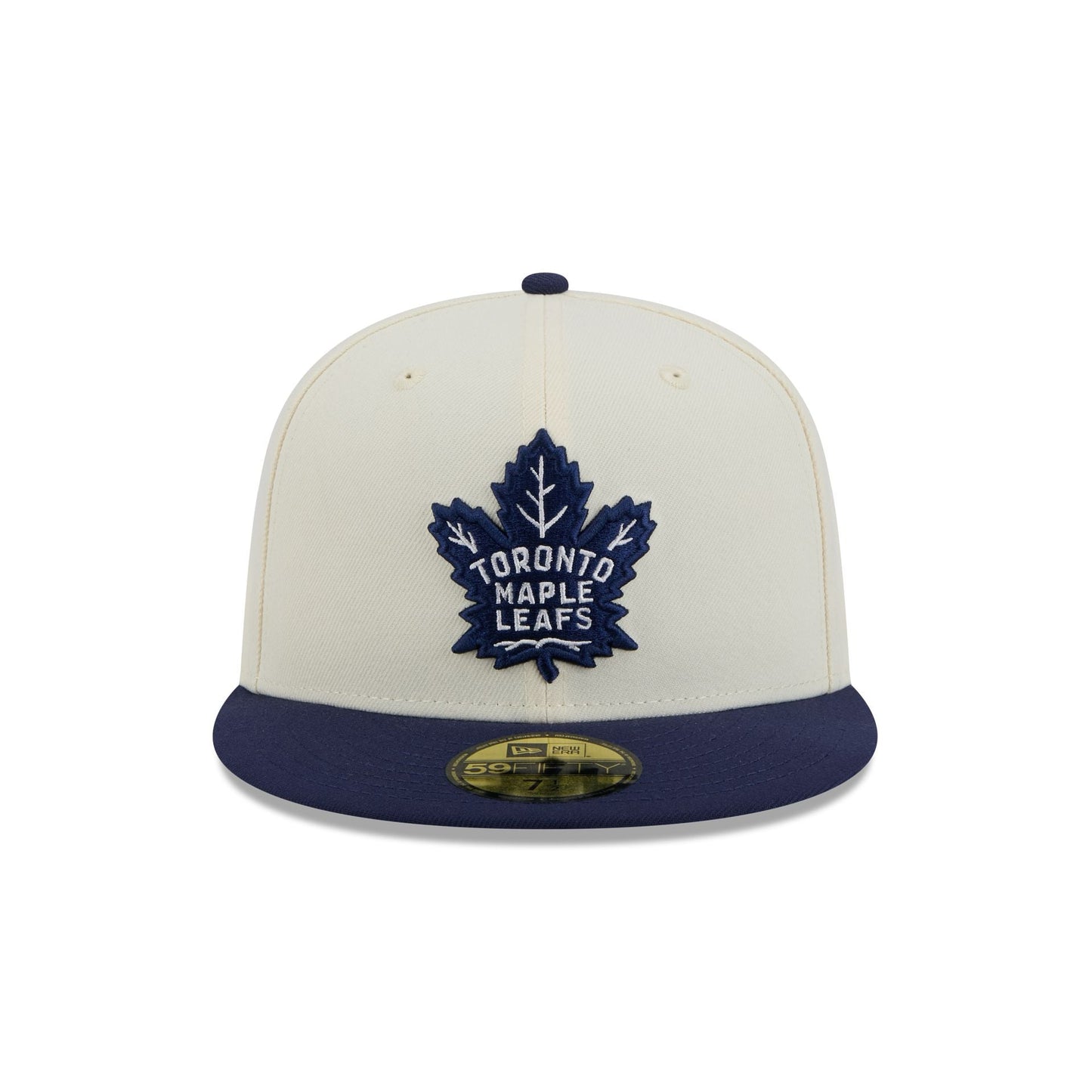 Toronto Maple Leafs Chrome White 59FIFTY Fitted Hat