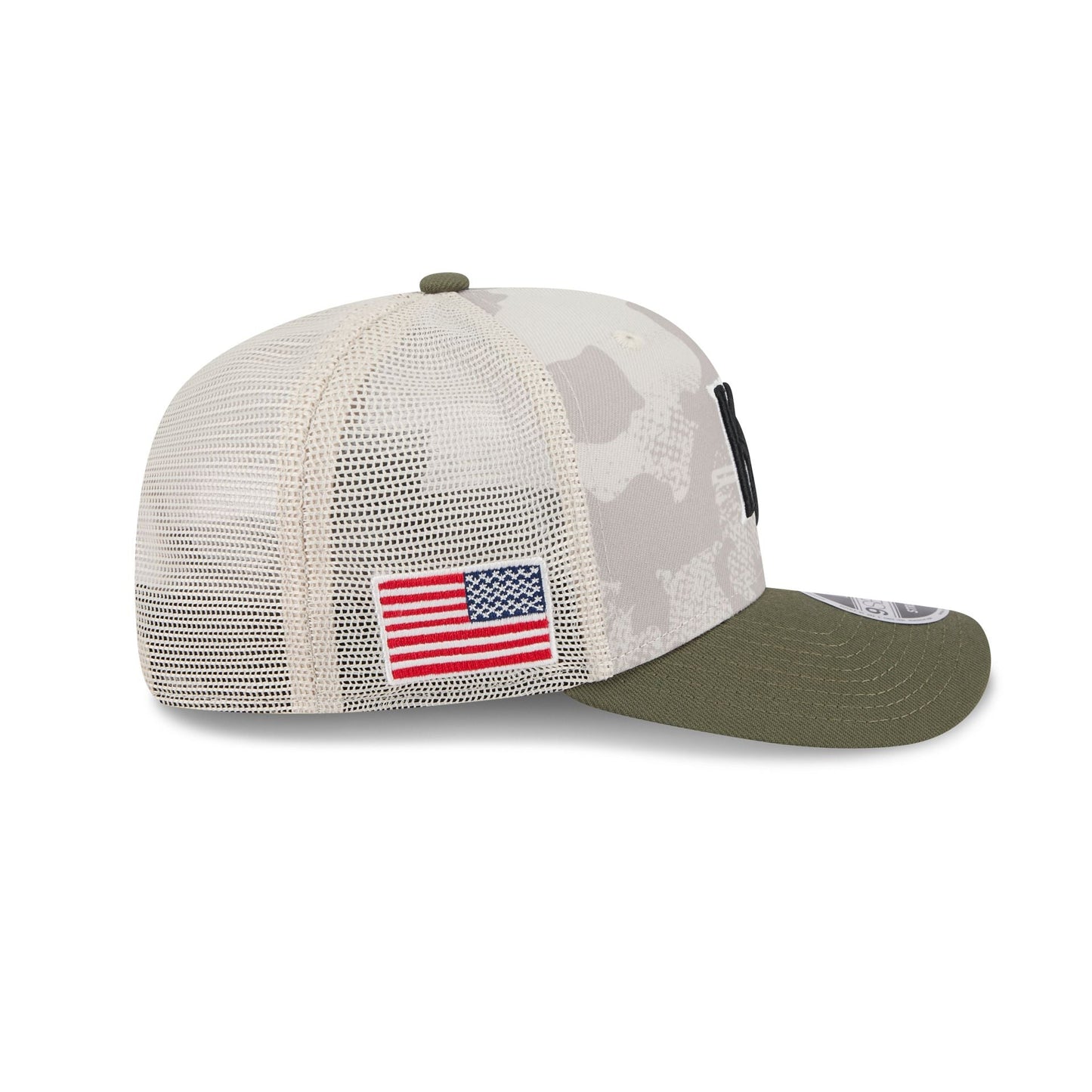 Kansas City Royals Armed Forces Day 2025 9SEVENTY Trucker Hat