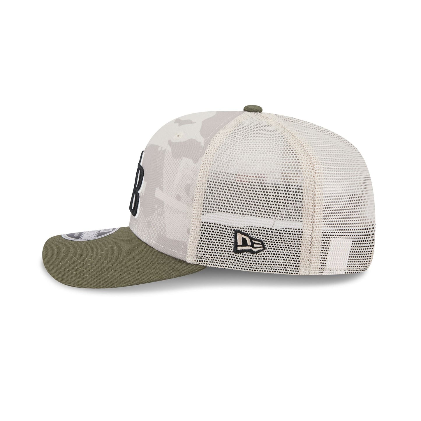 Tampa Bay Rays Armed Forces Day 2025 9SEVENTY Trucker Hat