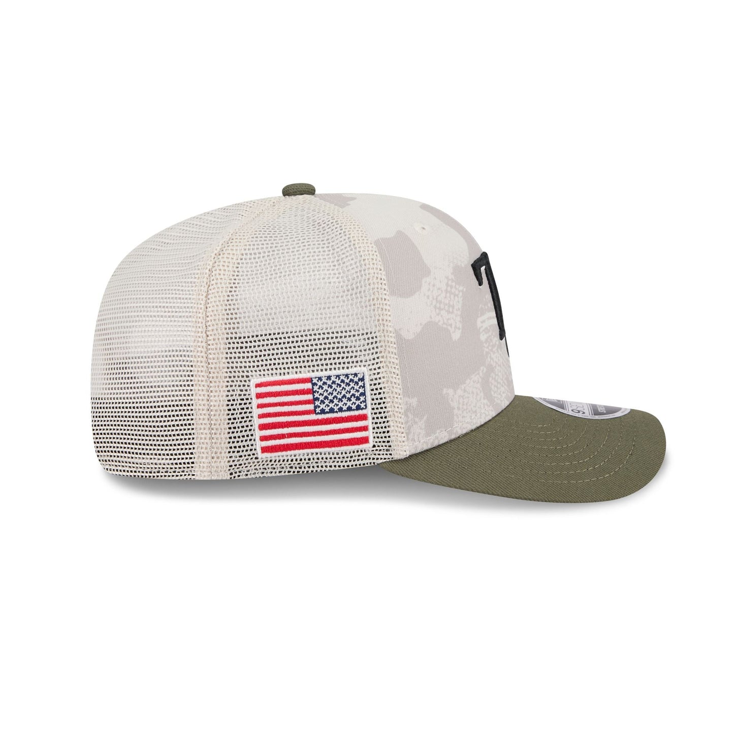 Tampa Bay Rays Armed Forces Day 2025 9SEVENTY Trucker Hat