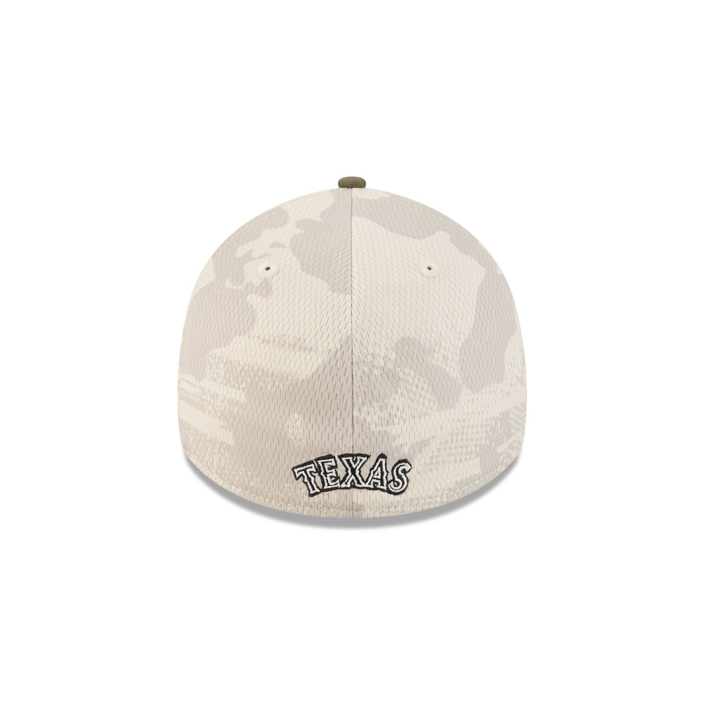 Texas Rangers Armed Forces Day 2025 39THIRTY Stretch Fit Hat