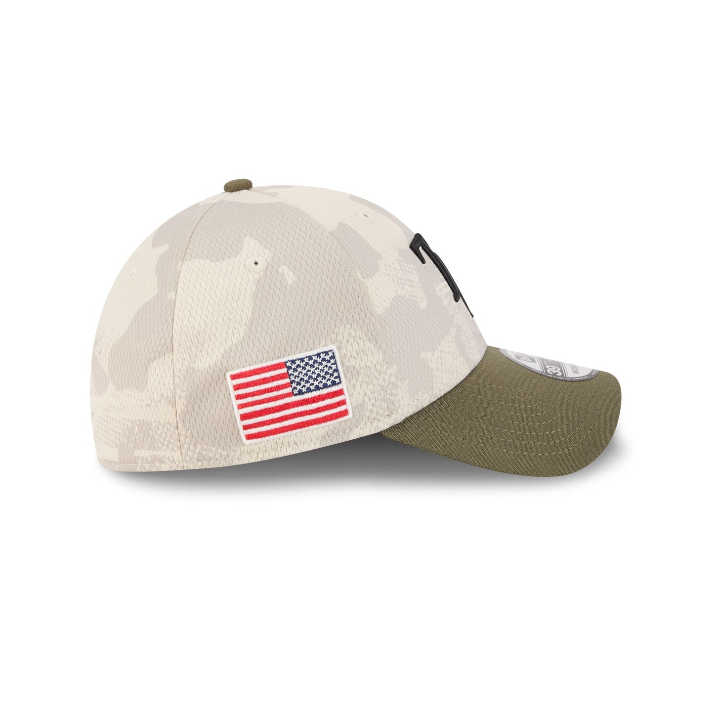Tampa Bay Rays Armed Forces Day 2025 39THIRTY Stretch Fit Hat