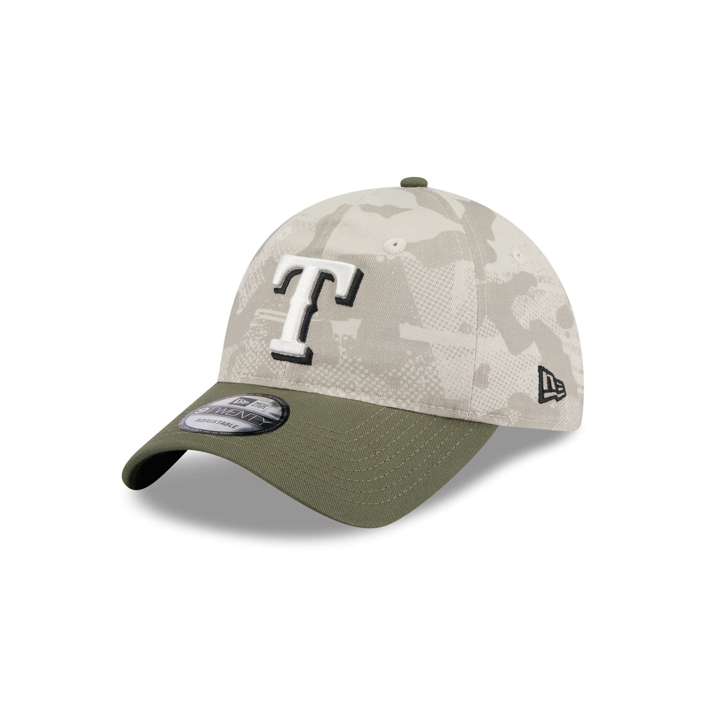 Texas Rangers Armed Forces Day 2025 Kids 9TWENTY Adjustable Hat