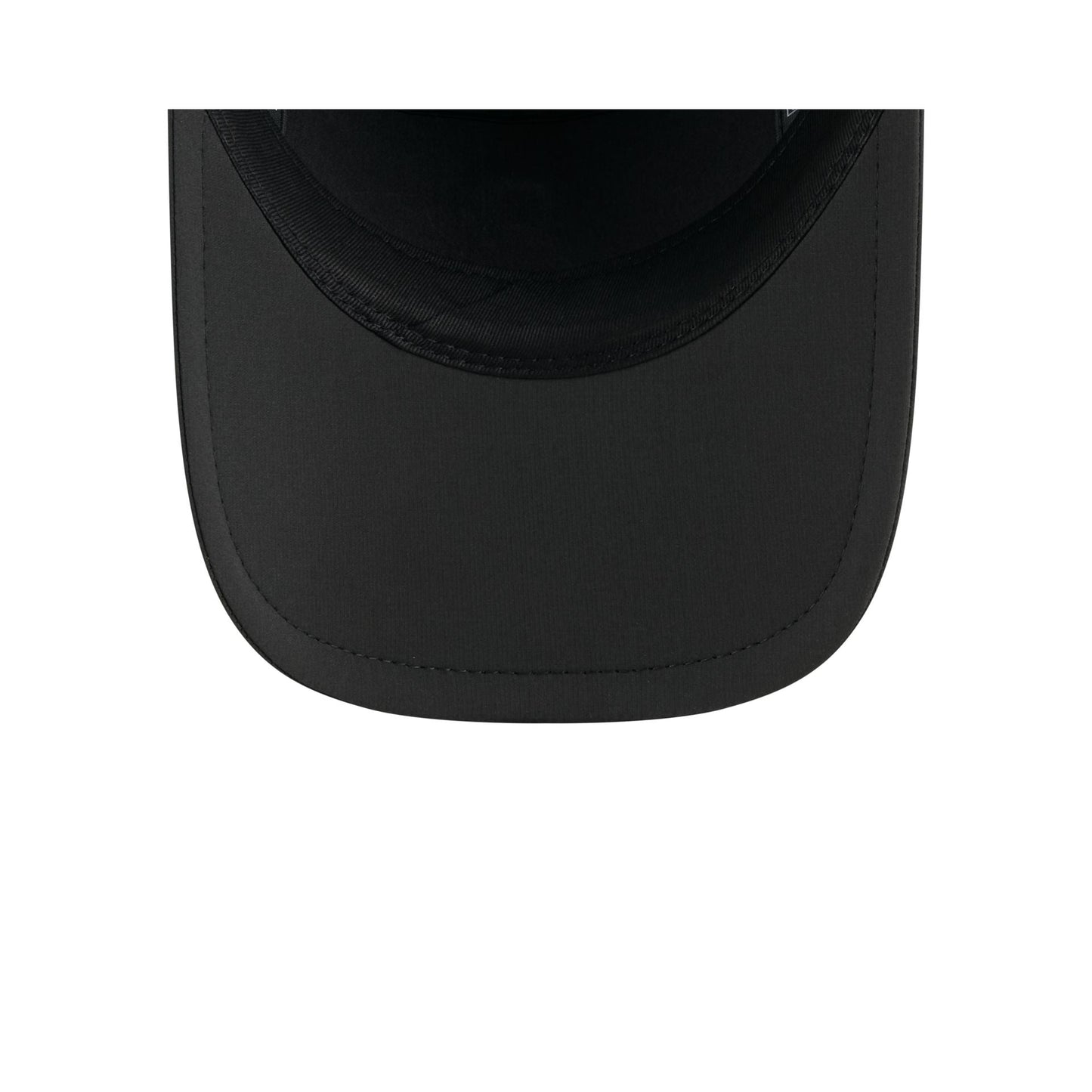 Texas Rangers Black Poly Runner Adjustable Hat