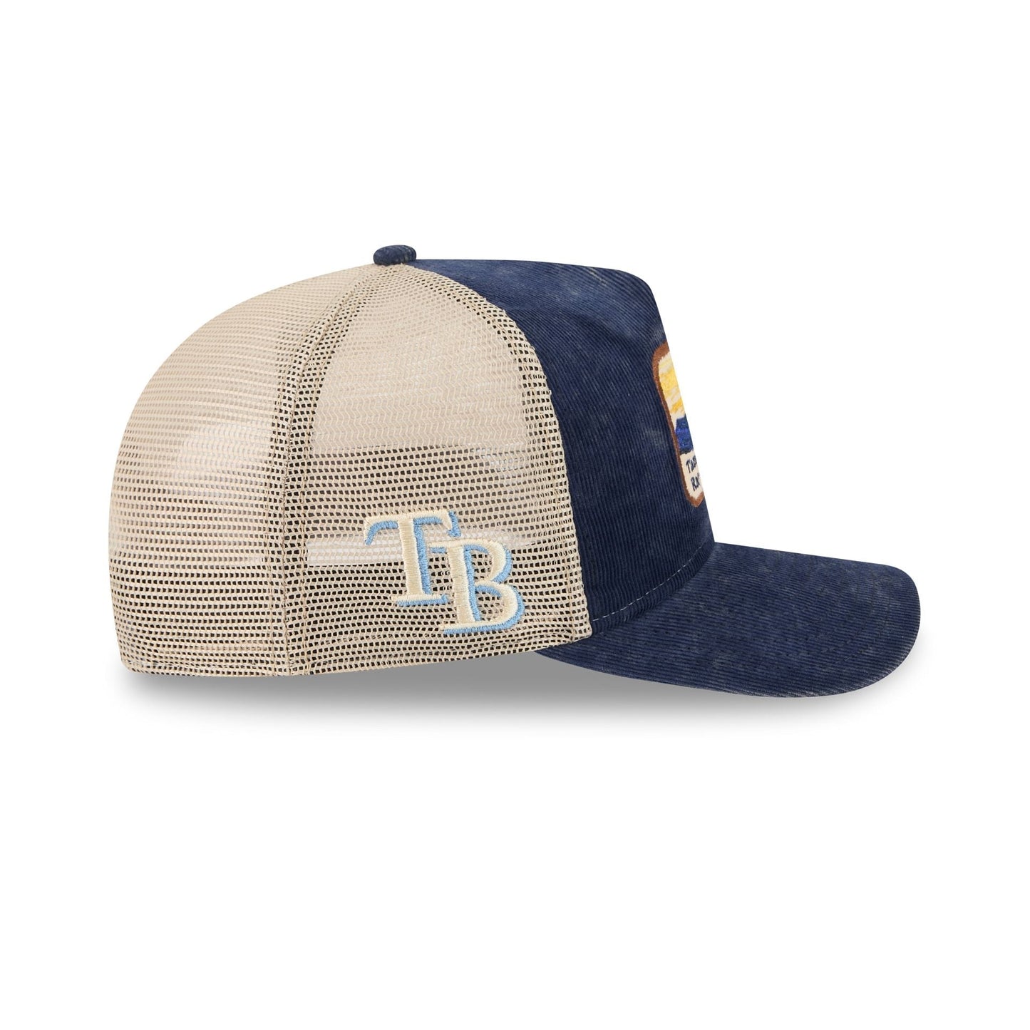 Tampa Bay Rays Vintage Landscape 9FIFTY A-Frame Trucker Hat