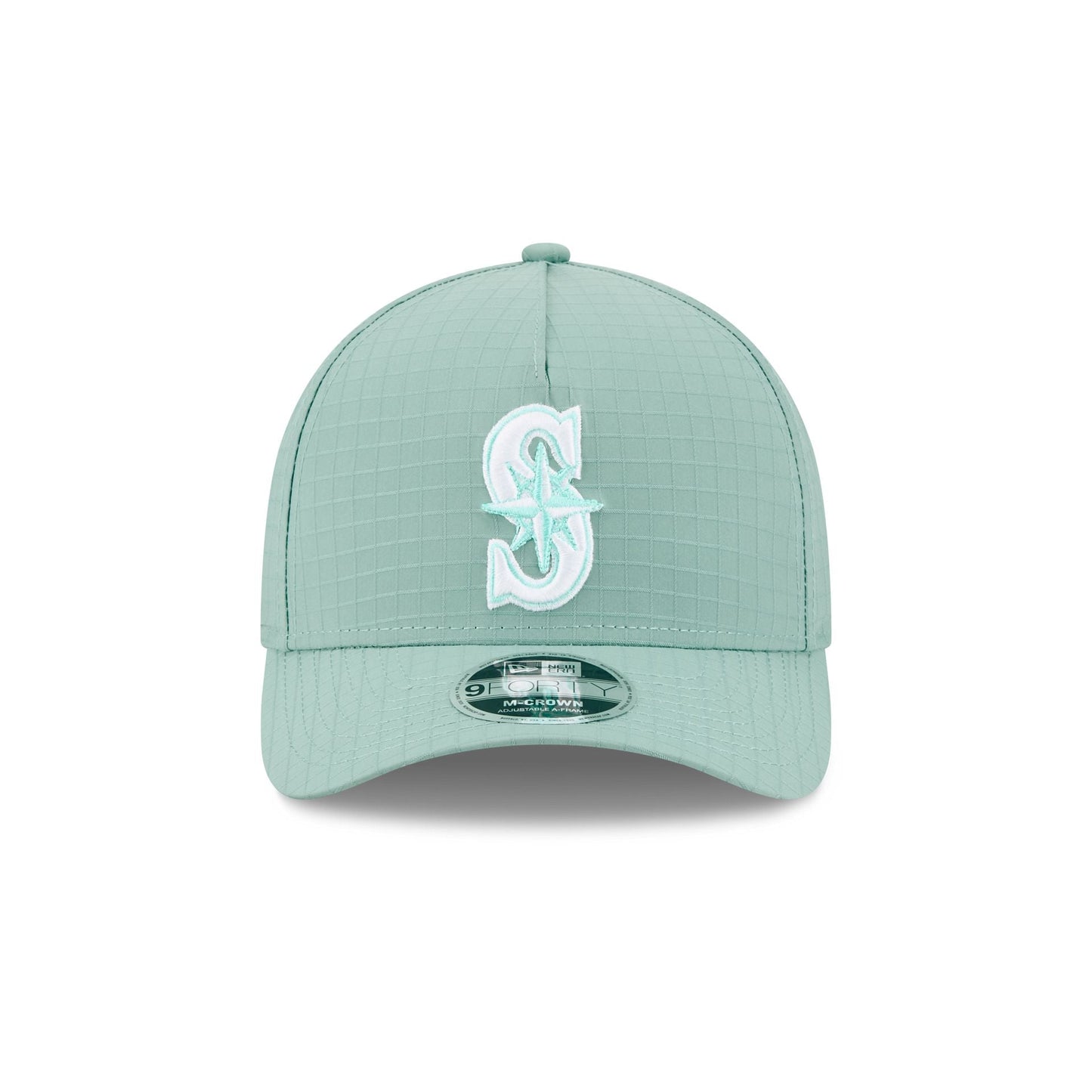 Seattle Mariners Green Ripstop 9FORTY M-Crown A-Frame Snapback Hat