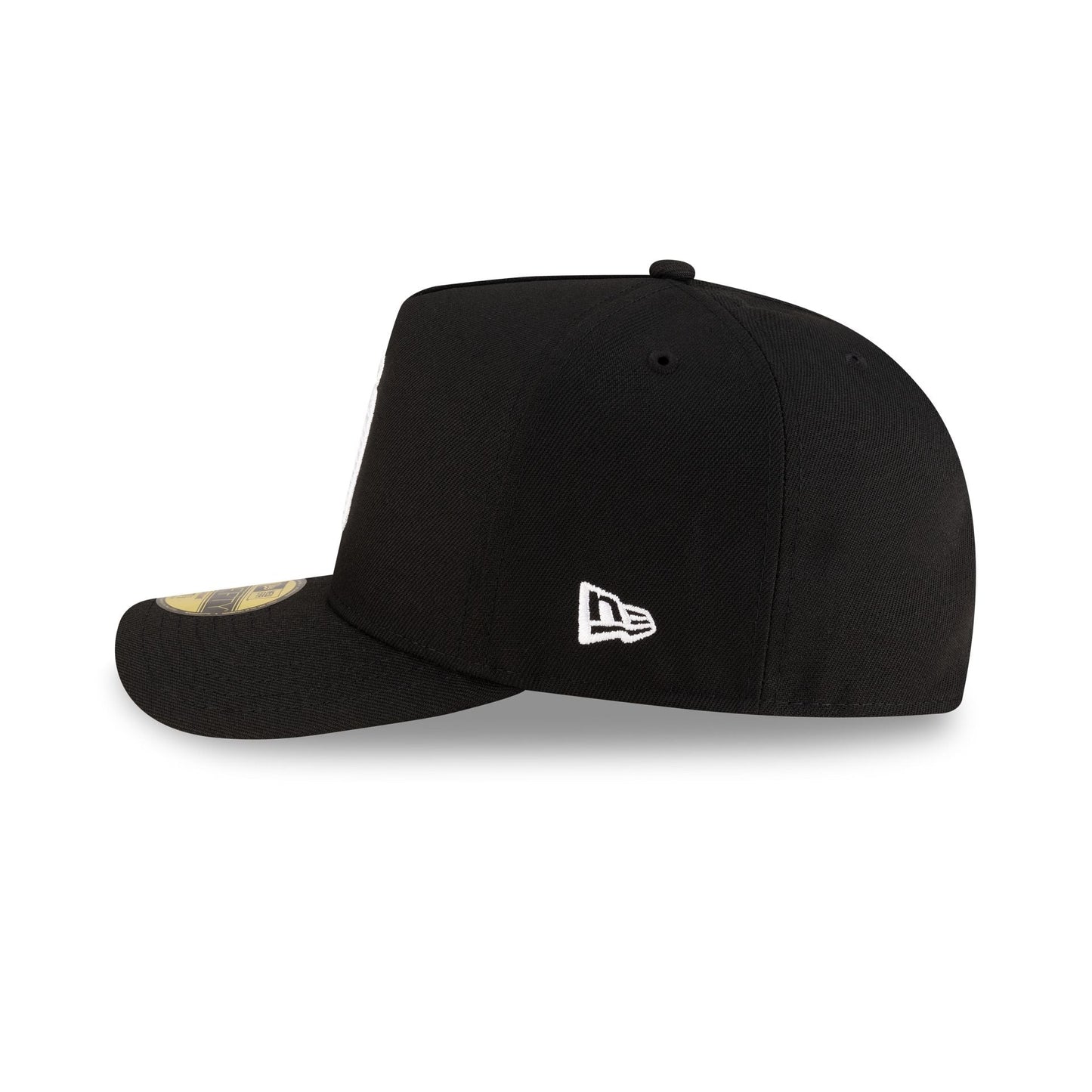 San Diego Padres Black Script Safety Pin 59FIFTY A-Frame Fitted Hat