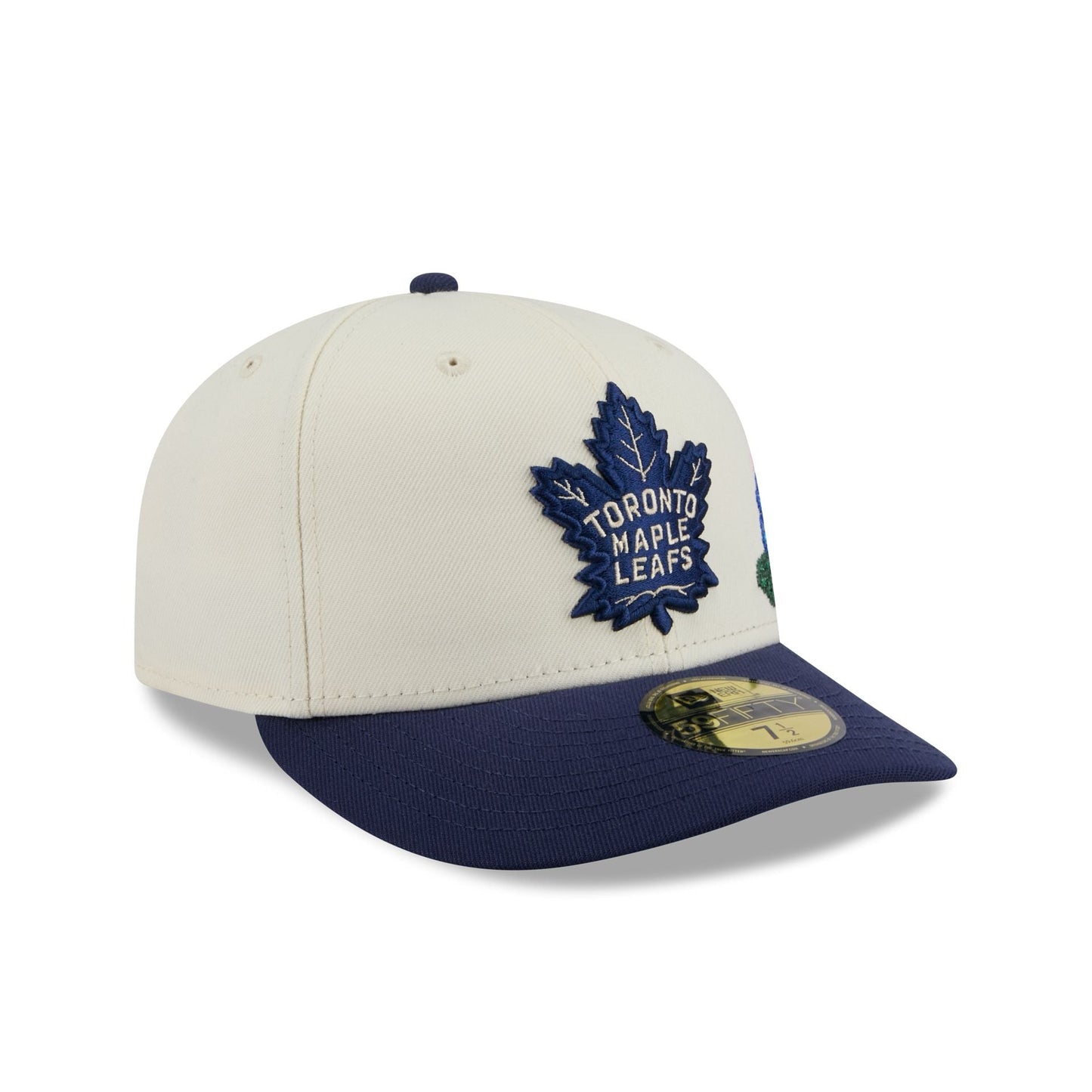 Toronto Maple Leafs Tonal Florals White 59FIFTY Fitted Hat