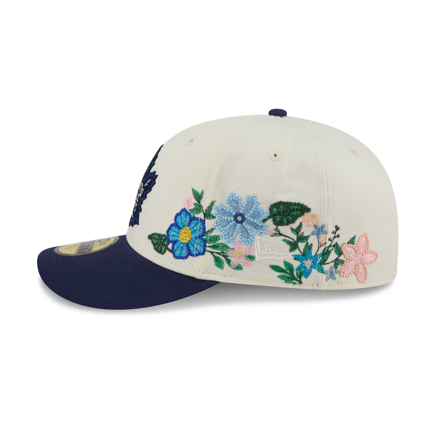 Toronto Maple Leafs Tonal Florals White 59FIFTY Fitted Hat