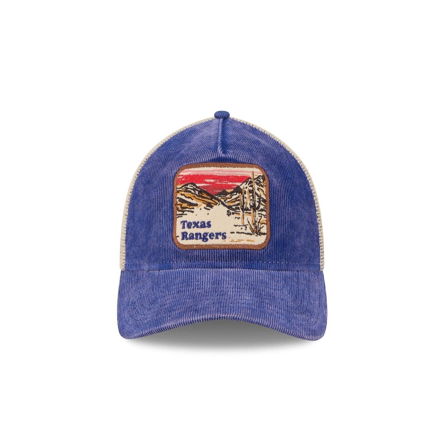 Texas Rangers Vintage Landscape 9TWENTY A-Frame Trucker Hat