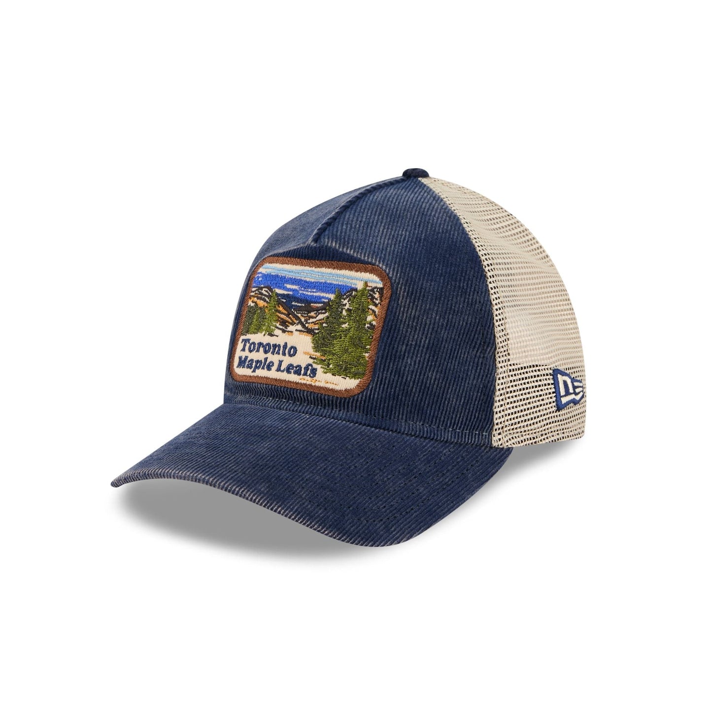 Toronto Maple Leafs Vintage Landscape 9TWENTY A-Frame Trucker Hat
