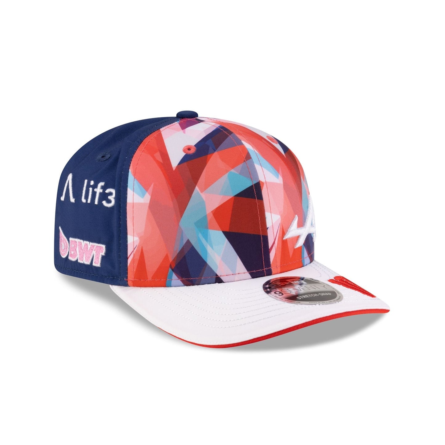 2025 Silverstone Race Special BWT Alpine F1 Team Pierre Gasly 9SEVENTY Stretch-Snap Hat