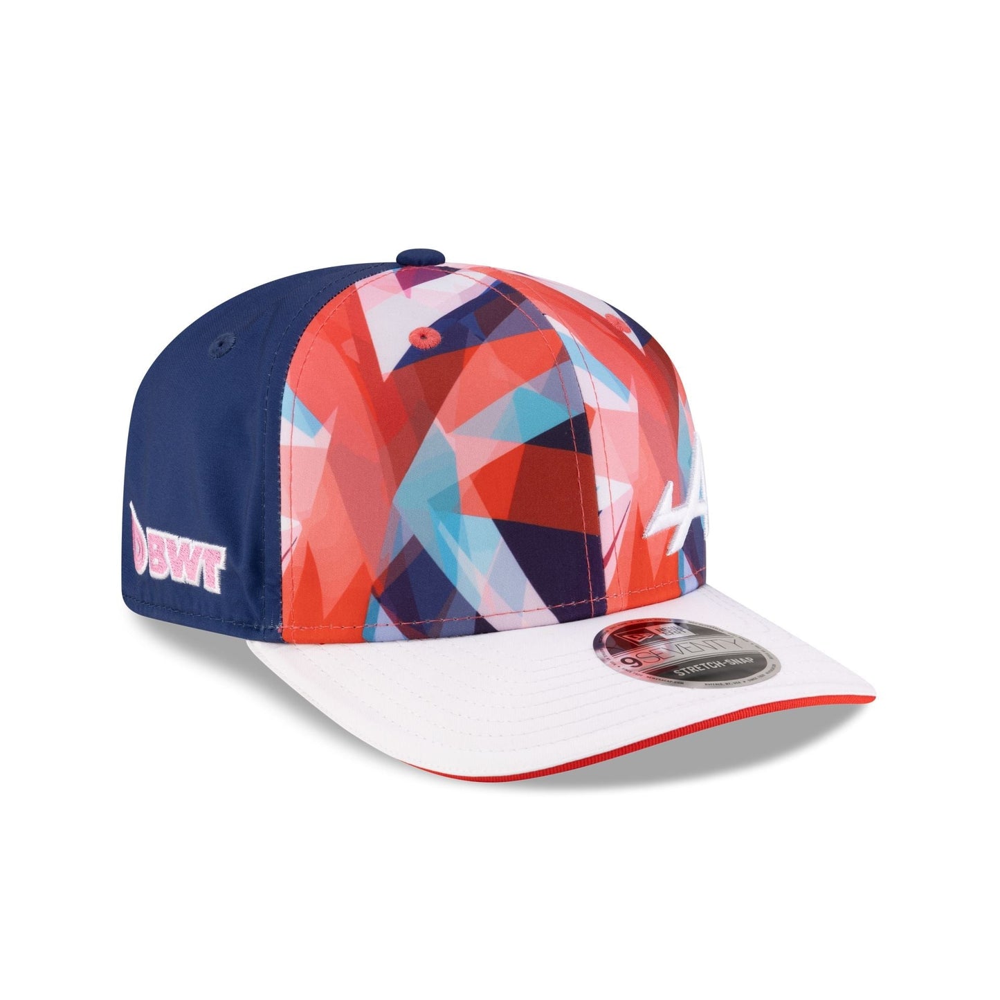 2025 Silverstone Race Special BWT Alpine F1 Team 9SEVENTY Stretch-Snap Hat