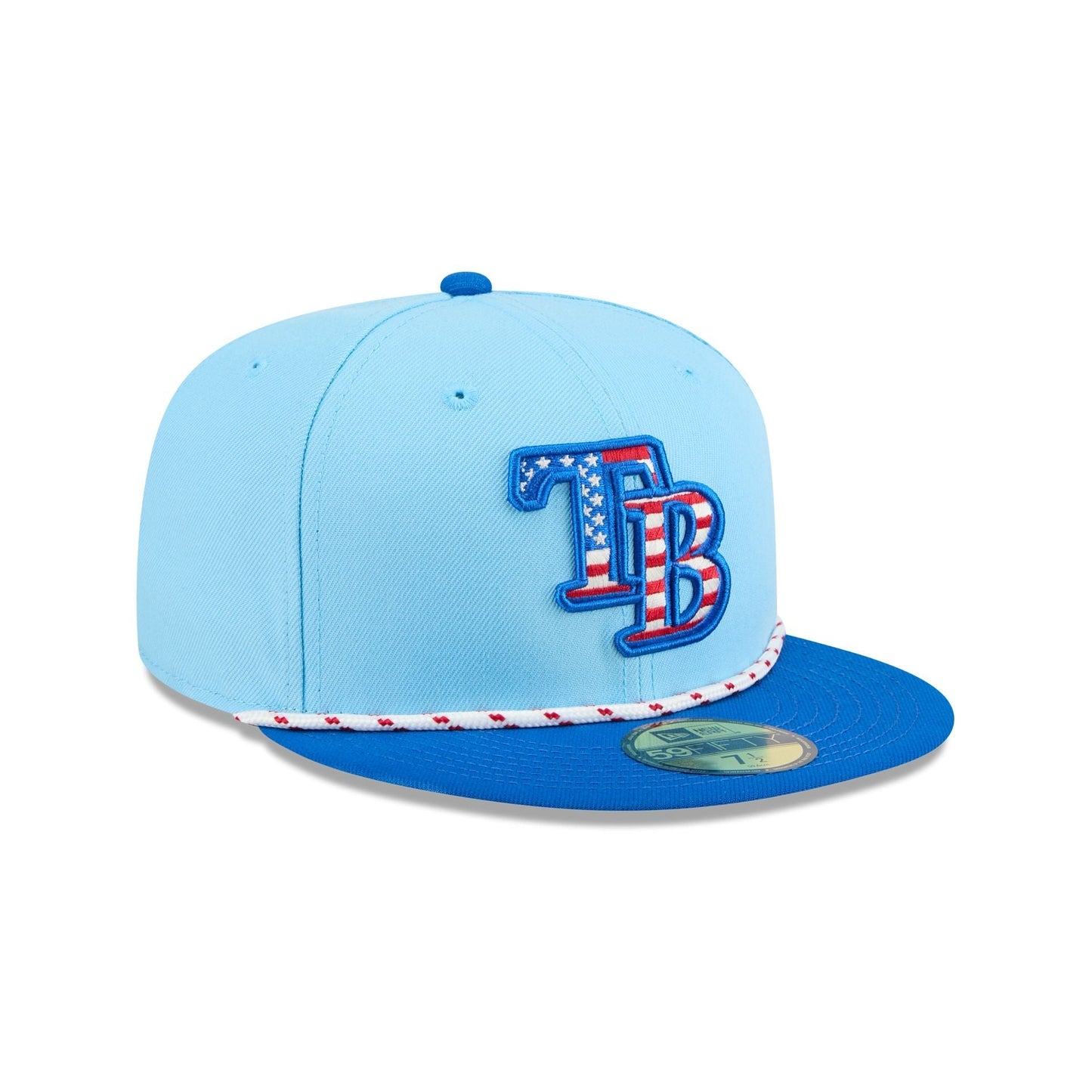 Tampa Bay Rays Independence Day 2025 59FIFTY Fitted Hat