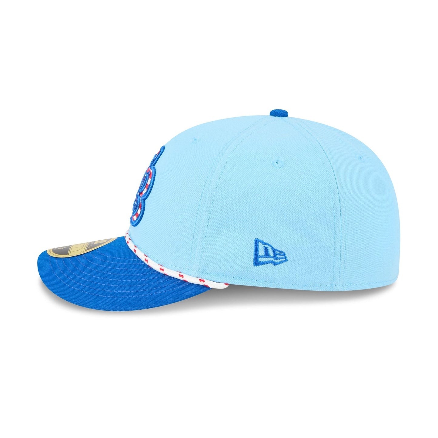 Tampa Bay Rays Independence Day 2025 Low Profile 59FIFTY Fitted Hat