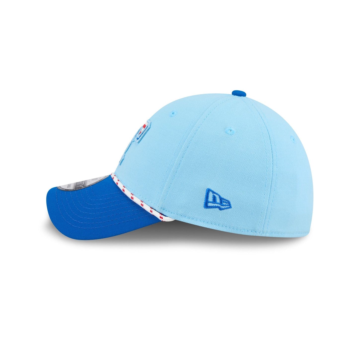 Texas Rangers Independence Day 2025 39THIRTY Stretch Fit Hat