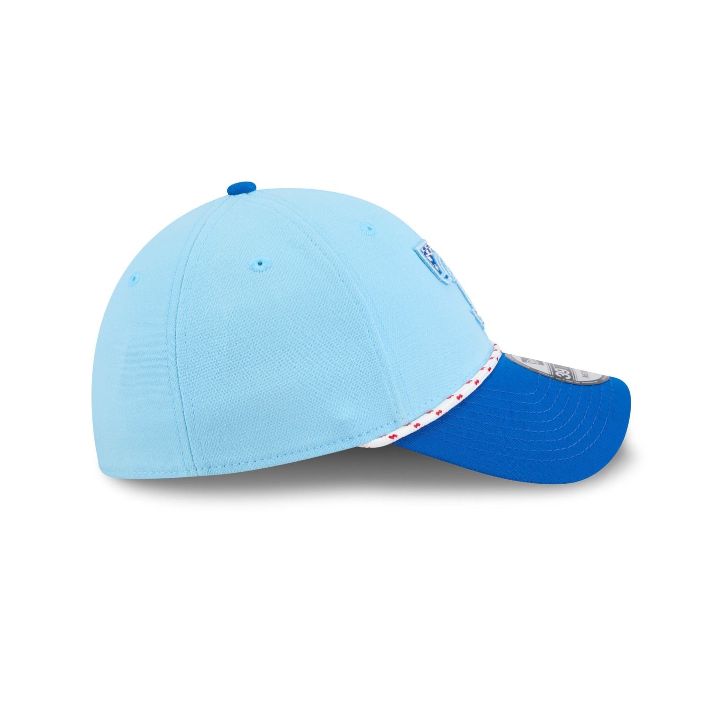 Texas Rangers Independence Day 2025 39THIRTY Stretch Fit Hat