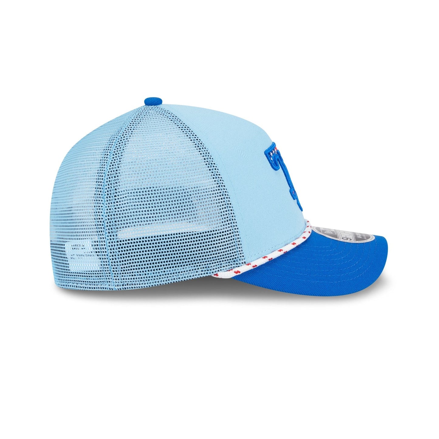Tampa Bay Rays Independence Day 2025 9FORTY M-Crown A-Frame Trucker Hat