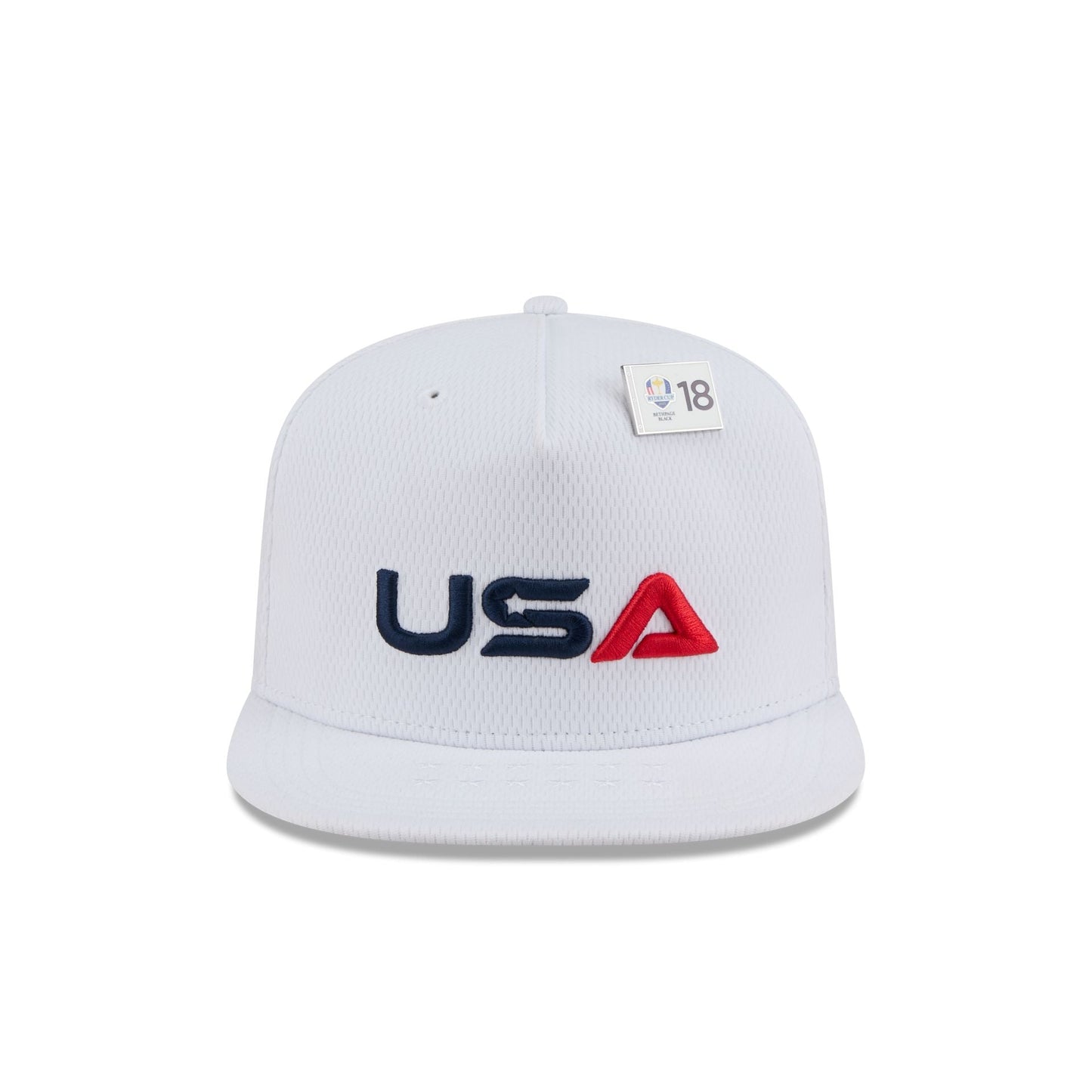 2025 Ryder Cup Team USA White 59FIFTY A-Frame Fitted Hat