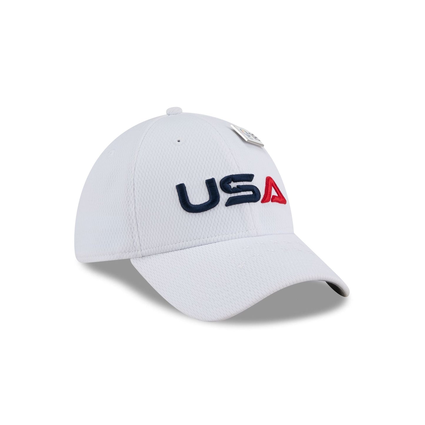 2025 Ryder Cup Team USA White 39THIRTY Stretch Fit Hat