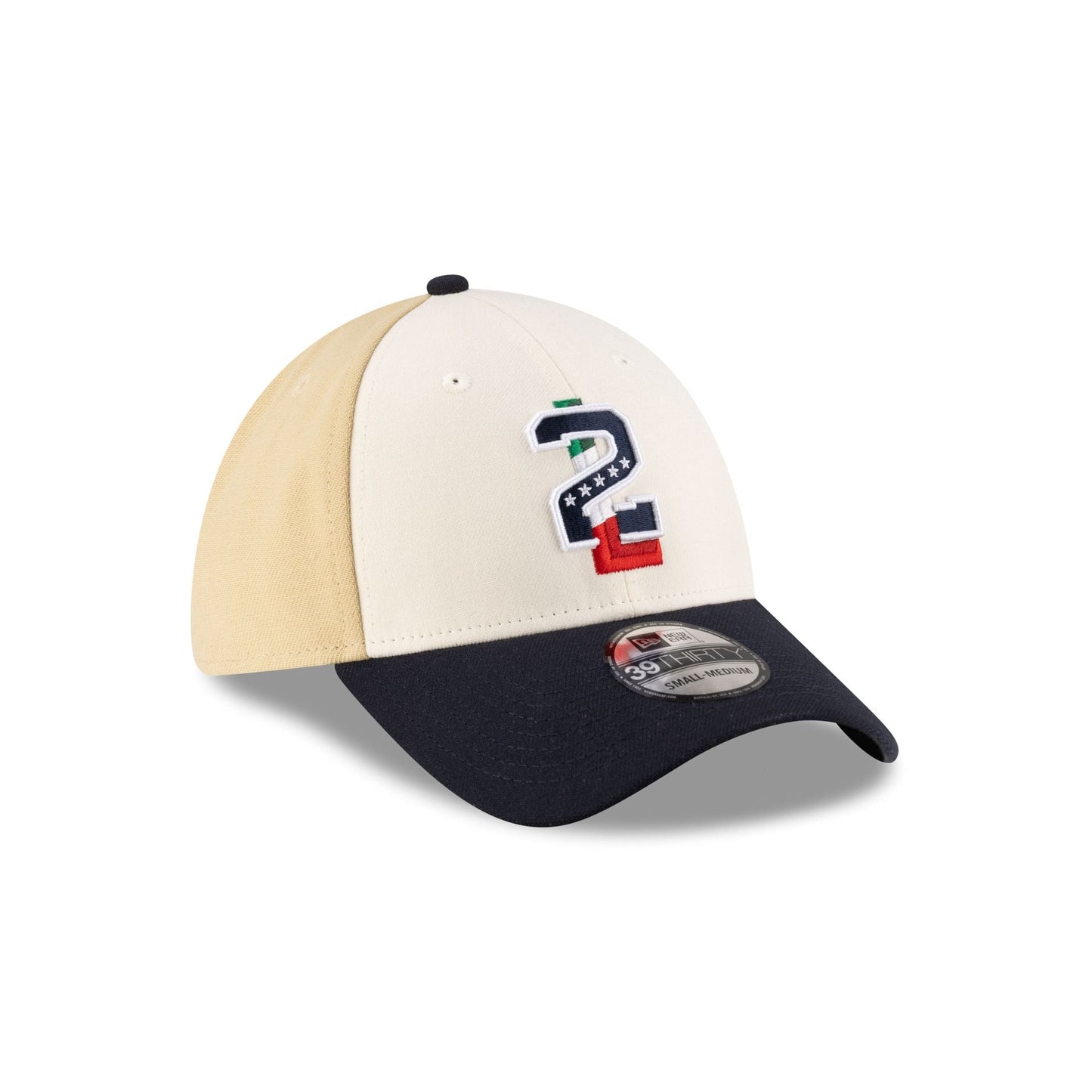 Tecolotes de los Dos Laredos LMB 100th Anniversary Away 39THIRTY Stretch Fit Hat