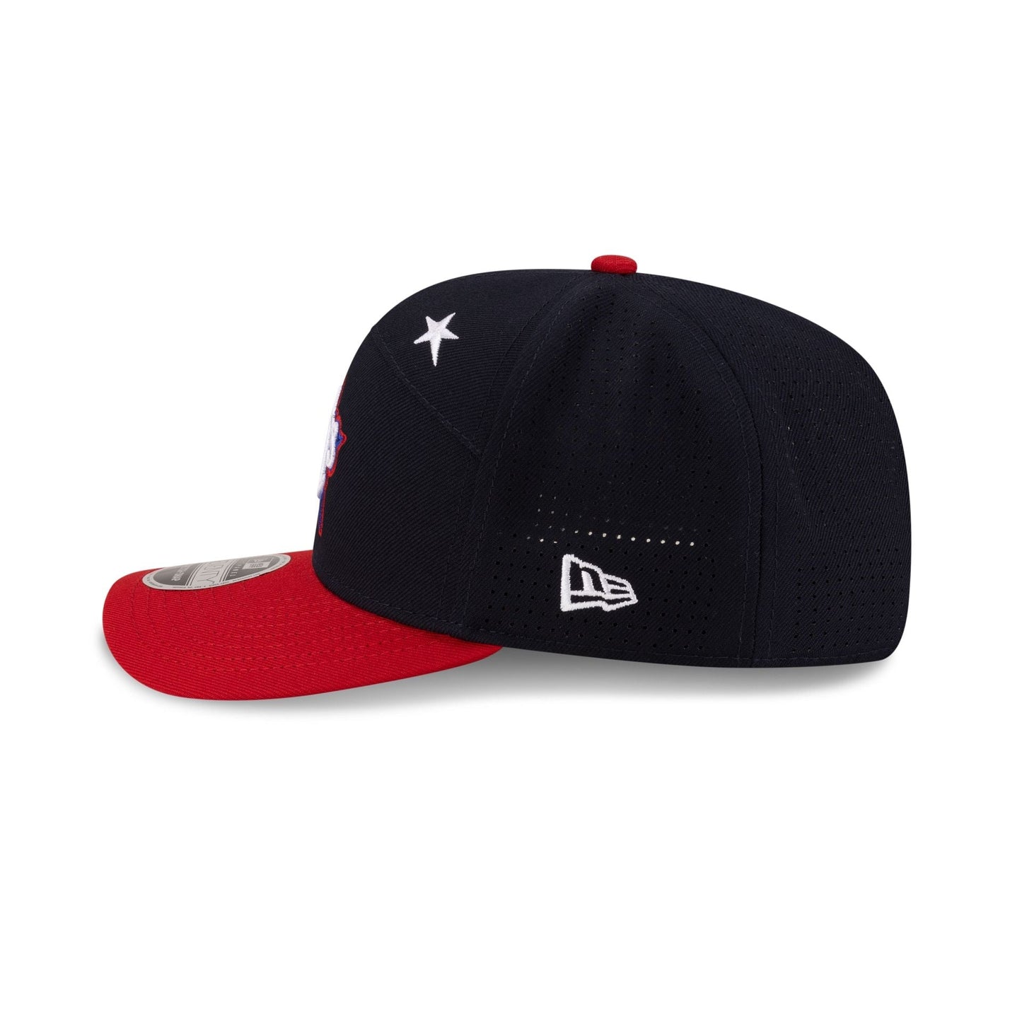 Athletics 2025 All-Star Game Workout Split Panel 9SEVENTY Stretch-Snap Hat